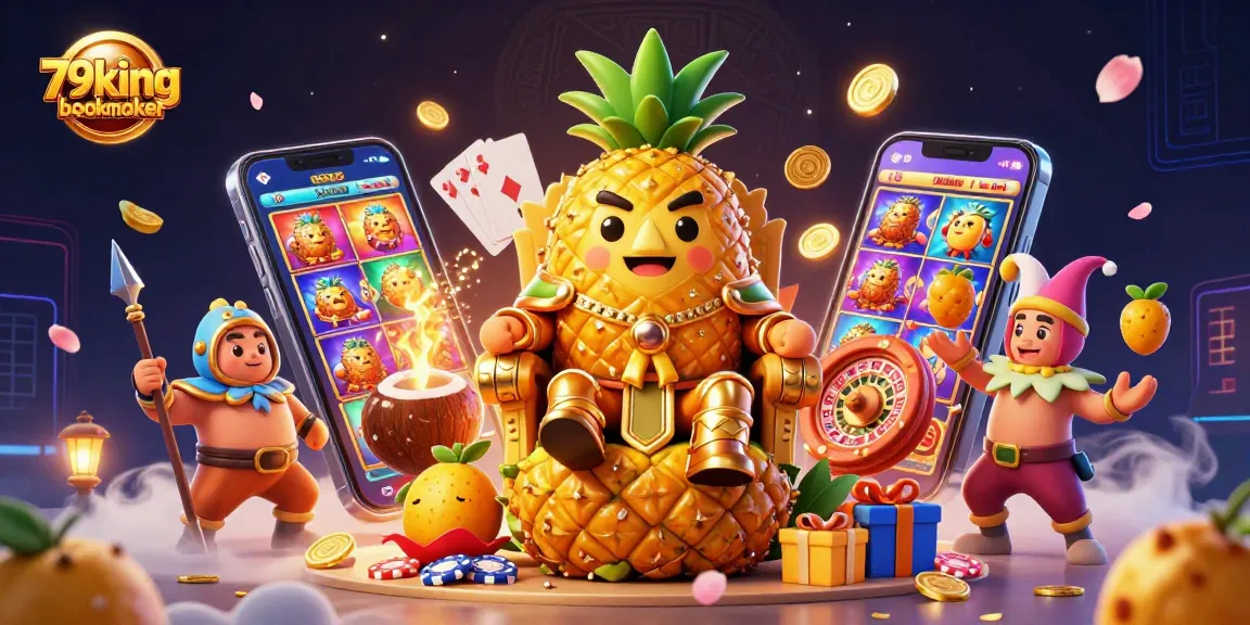 Engage in thrilling gameplay at 79king bookmaker with vibrant characters and dynamic casino elements.