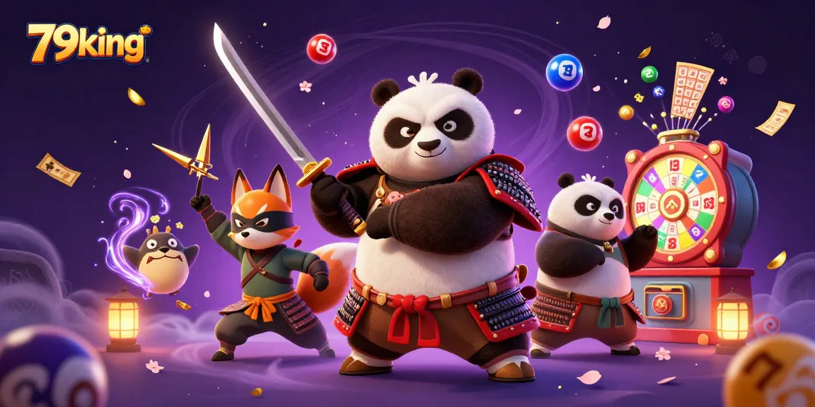 Experience exciting wins at 79king with vibrant gaming elements and fantasy characters in action.