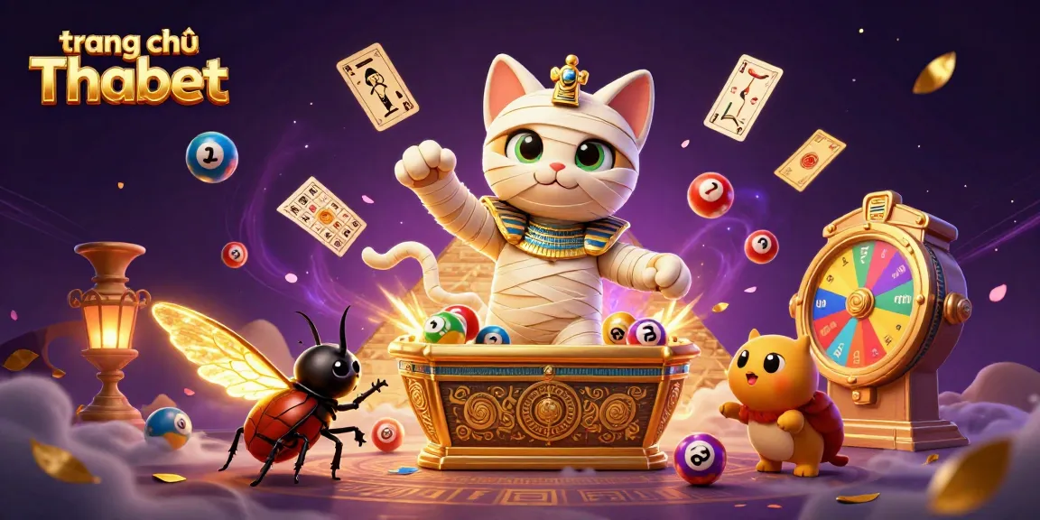 Engage with the excitement of trang chủ Thabet as the enchanted mummy cat and scarab beat the odds in a magical casino