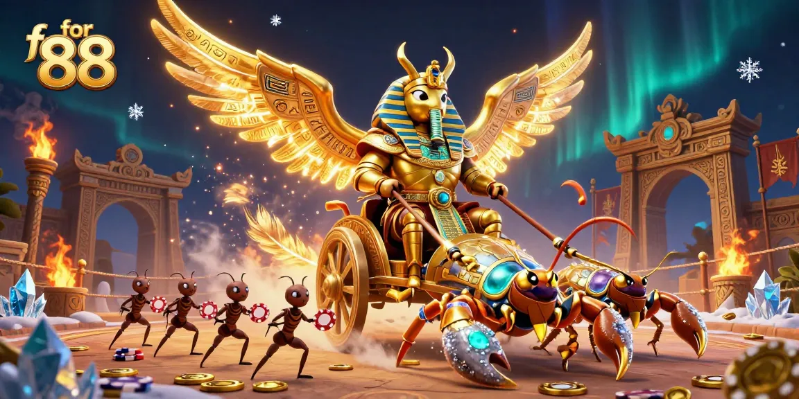 Experience the excitement at for 88 with golden betting tokens and vibrant casino elements.