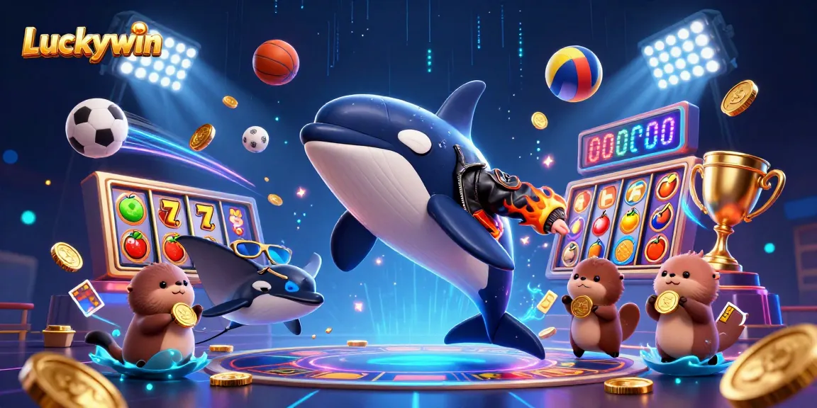 Experience thrilling adventures at Luckywin with dynamic gameplay, colorful characters, and golden rewards!